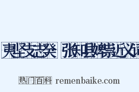 夷坚支志癸·张知县婢祟近义词是什么意思的图片